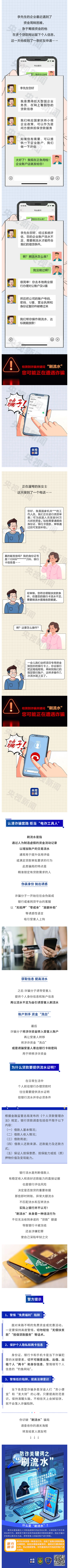 全民反詐丨辦貸款、領(lǐng)補(bǔ)助需要“刷流水”？當(dāng)心成為“洗錢工具”